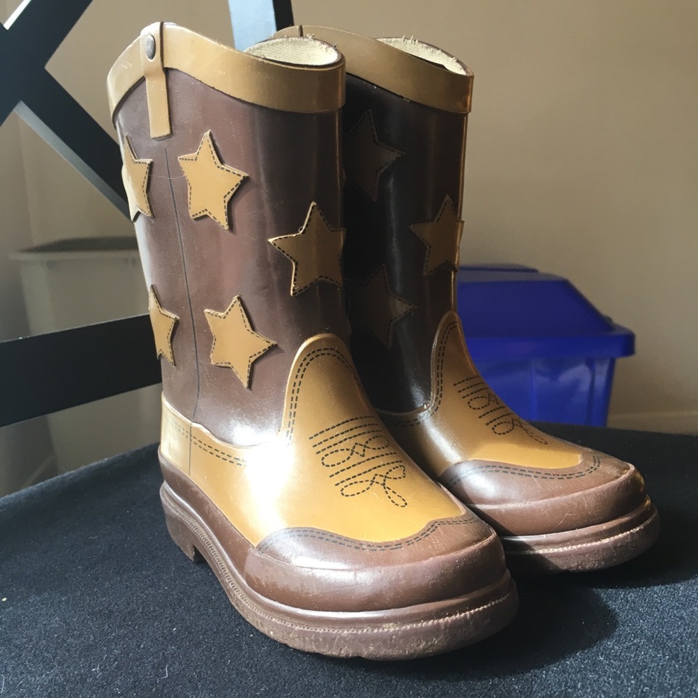 **SOLD**Kids Cowboy Rainboots